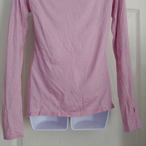 LL Bean Layer Lightweight Snorkel Hoodie Merino Wool Running Jogging Activewear - Picture 9 of 10